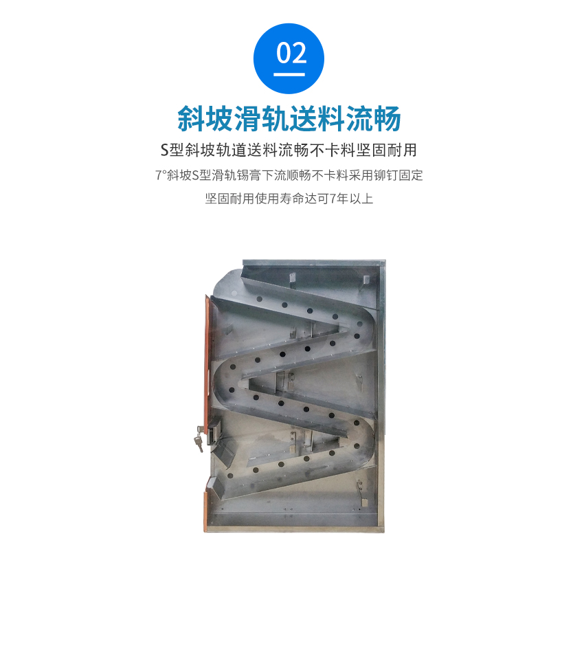 小型不銹鋼先進先出解析圖