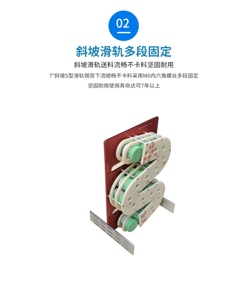 smt錫膏先進先出設備產品整體固定方式